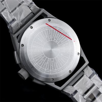 Porsche Design Chronotimer Collection Japan quartz chronograph Mens Watch Gray Dial SS Bracelet Stopwatch