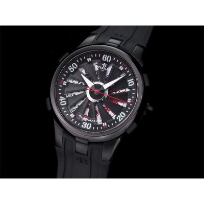 Turbine Xl A4052/1 Automatic Mens Watch Vegas Limited Edition Casino TWF DLC Black Poker Rotating Dial Rubber