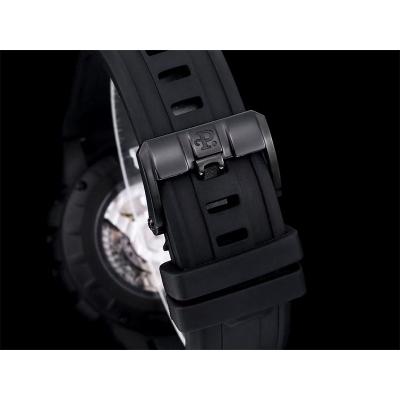 Turbine Xl A4052/1 Automatic Mens Watch Vegas Limited Edition Casino TWF DLC Black Poker Rotating Dial Rubber