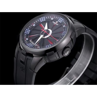 Turbine XL A4015/1 A23J Automatic Mens Watch America Limited Edition TWF DLC Black USA Flag Rotating Dial Rubbe