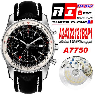 A24322121 Navitimer 1 World GMT A7750 Automatic Ch...