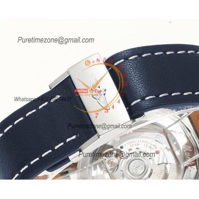 AB0121211B1X1 Navitimer A7750 Automatic Chronograph Mens Watch 43mm Blue Dial Leather Strap Best Edition V2