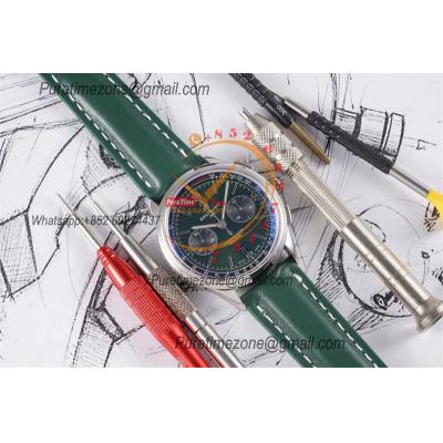 Premier B01 AB0118 A7750 Automatic Chronograph Mens Watch BLSF 42 Bentley Racing Green Dial Leather Strap Best Edition