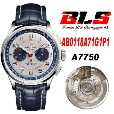 Premier B01 AB0118 A7750 Automatic Chronograph Men...