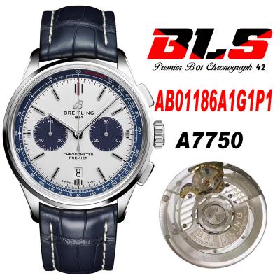 Premier B01 AB0118 A7750 Automatic Chronograph Men...