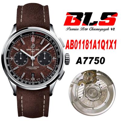 Premier B01 AB0118 A7750 Automatic Chronograph Men...