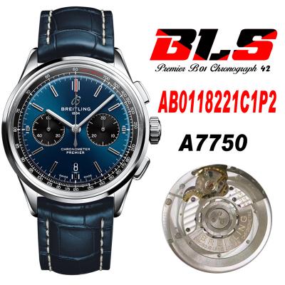 Premier B01 AB0118 A7750 Automatic Chronograph Men...