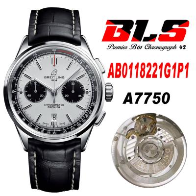 Premier B01 AB0118 A7750 Automatic Chronograph Men...