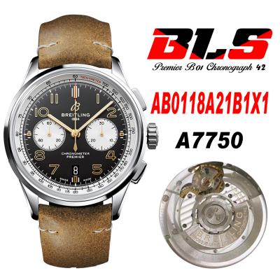 Premier B01 AB0118 A7750 Automatic Chronograph Men...