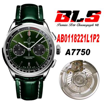 Premier B01 AB0118 A7750 Automatic Chronograph Men...