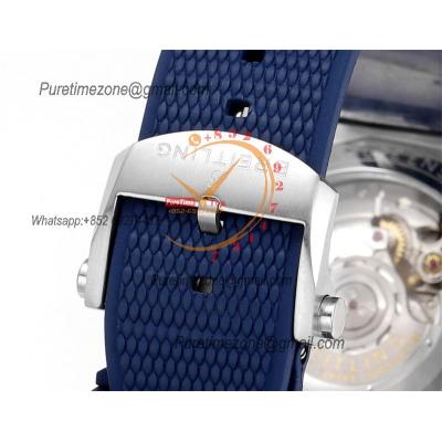 Chronomat B01 AB0136251 A7750 Automatic Chronograph Mens Watch Best Edition BLSF 44mm Blue Dial Blue Rubber