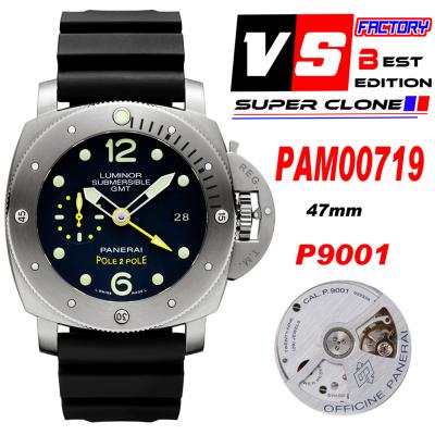 PAM00719 Luminor Submersible 1950 3 Days GMT P9001...