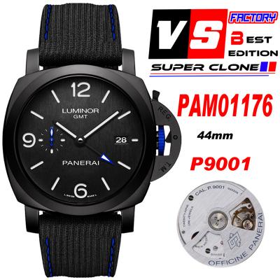 PAM01176 Luminor GMT Bucherer P9001  Automatic Men...