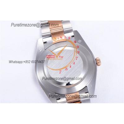 Datejust A2824 Automatic Mens Watch Best Edition TWF TTRG Paved Diaomond Stick Dial Fully Ice Out 904L Steel Bracelet