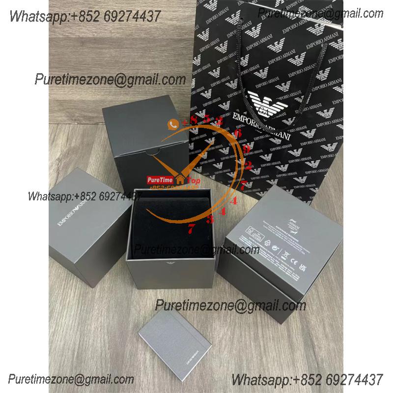 Armani Watch Box and Papers- A Styles