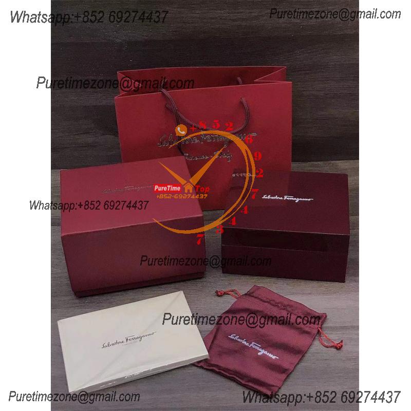 Salvatore Ferragamo Watch Box and Papers- B Styles