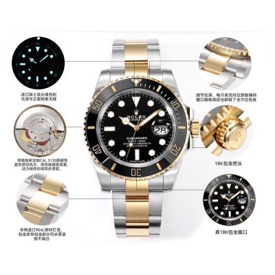 Submariner 116613 VR3135 Automatic Mens Watch Best...