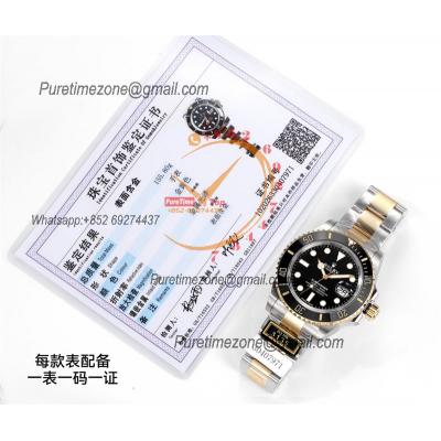 Submariner 116613 VR3135 Automatic Mens Watch Best Edition ZQF V2 40 Gold Wrapped Black Dial 904L SS Oyster Bracelet