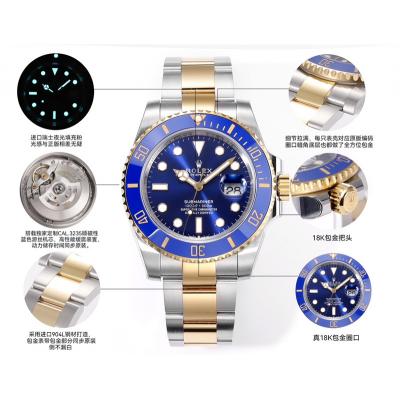 Submariner 116613 VR3235 Automatic Mens Watch Best...