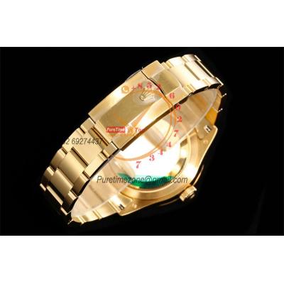 Sky Dweller 326938 Gold Dial A23J Automatic Mens Watch Best Edition IUF YG Gold Dial 904L Steel Oyster Bracelet