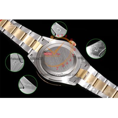 Sky Dweller 326933 Gold Dial A23J Automatic Mens Watch Best Edition IUF SS/YG Black Dial 904L Steel Oyster Bracelet