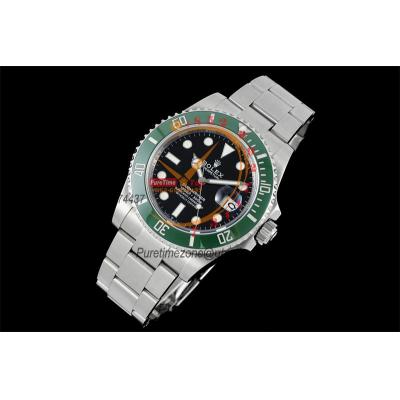 Submariner 116610LN VR3235 Automatic Mens Watch Kermit Best Edition HKF 41 Black Dial 904L SS Oyster Bracelet