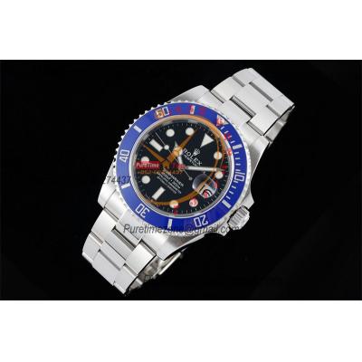 Submariner 116619LB VR3235 Automatic Mens Watch Smurfs Best Edition HKF 41 Black Dial 904L SS Oyster Bracelet