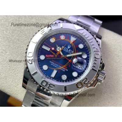 Yacht-Master 126622 A2836 Automatic Mens Watch Best Edition GSF Blue Dial Dial 904L SS Oyster Bracelet