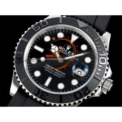 Yacht-Master 42mm 226658 SA3235 Automatic Mens Watch Best Edition DIWF 3D Ceramic Bezel Black Dial Oysterflex Strap