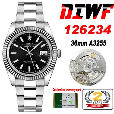 Datejust 36 126234 SA3235 Automatic Mens Watch Bes...