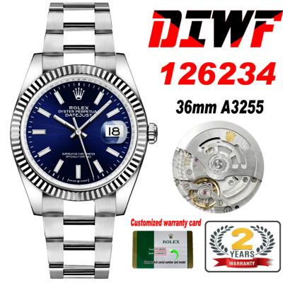 Datejust 36 126234 SA3235 Automatic Mens Watch Bes...