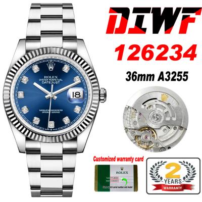 Datejust 36 126234 SA3235 Automatic Mens Watch Bes...