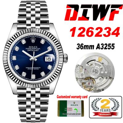 Datejust 36 126234 SA3235 Automatic Mens Watch Bes...