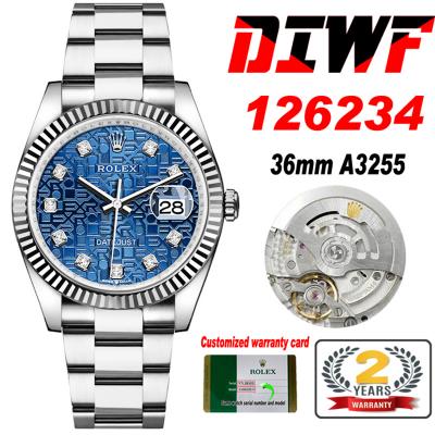 Datejust 36 126234 SA3235 Automatic Mens Watch Bes...