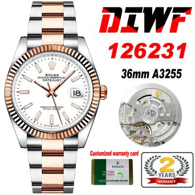 Datejust 36 126231 SA3235 Automatic Mens Watch Bes...