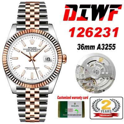 Datejust 36 126231 SA3235 Automatic Mens Watch Bes...