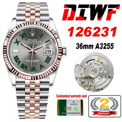 Datejust 36 126231 Wimbledon SA3235 Automatic Mens...