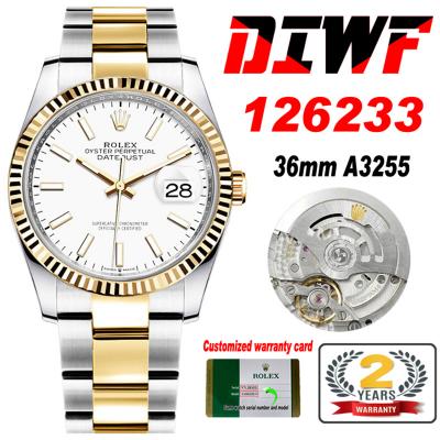 Datejust 36 126233 SA3235 Automatic Mens Watch Bes...