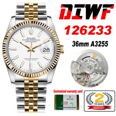 Datejust 36 126233 SA3235 Automatic Mens Watch Bes...