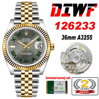 Datejust 36 126233 Wimbledon SA3235 Automatic Mens...