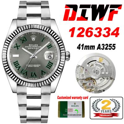 Datejust 41 126334 Wimbledon SA3235 Automatic Mens...