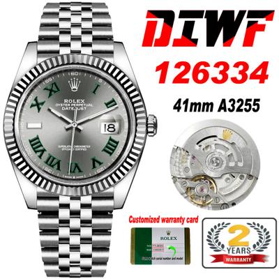 Datejust 41 126334 Wimbledon SA3235 Automatic Mens...