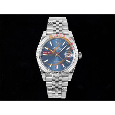 Datejust 41 126334 SA3235 Automatic Mens Watch Best Edition DIWF Blue Stick Dial 904L SS Jubilee Bracelet