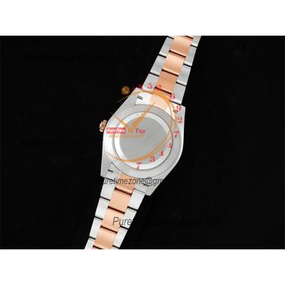 Datejust 41 126331 SA3235 Automatic Mens Watch Best Edition DIWF SS/RG Brown Stick Dial 904L SS Oyster Bracelet