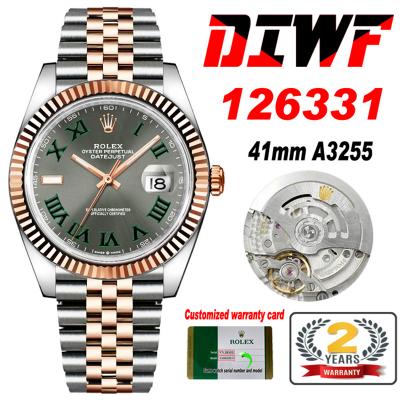 Datejust 41 126331 Wimbledon SA3235 Automatic Mens...