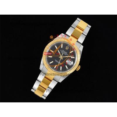 Datejust 41 126333 SA3235 Automatic Mens Watch Best Edition DIWF SS/YG Black Stick Dial 904L SS Oyster Bracelet