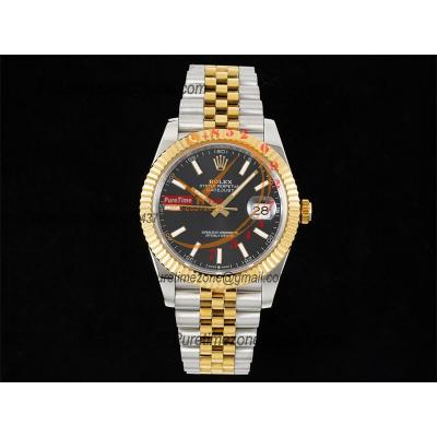 Datejust 41 126333 SA3235 Automatic Mens Watch Best Edition DIWF SS/YG Black Stick Dial 904L SS Jubilee Bracelet