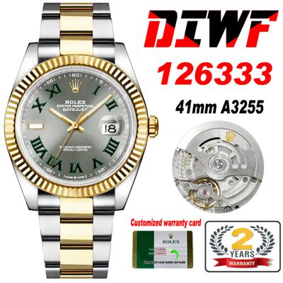 Datejust 41 126333 Wimbledon SA3235 Automatic Mens...