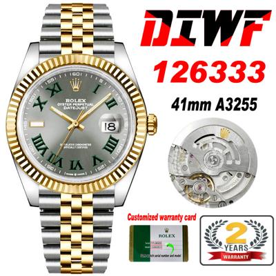 Datejust 41 126333 Wimbledon SA3235 Automatic Mens...