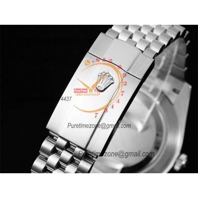 Datejust 41 126333 SA3235 Automatic Mens Watch Best Edition DIWF Diamond Bezel Gray Arabic Dial 904L Jubilee Bracelet